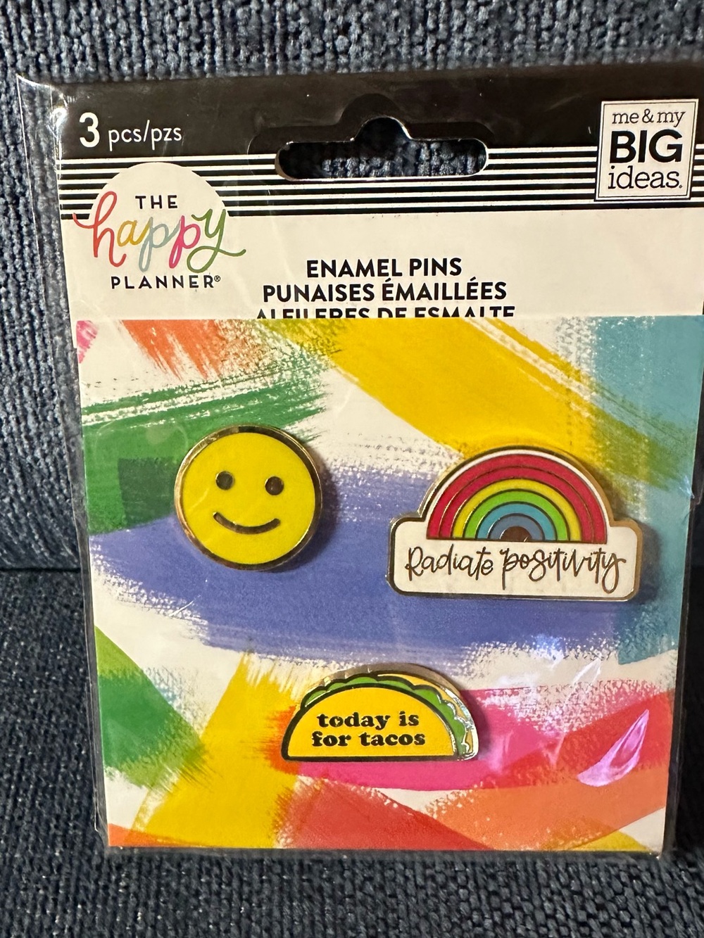 The Happy Planner Radiate Positivity Enamel Pins